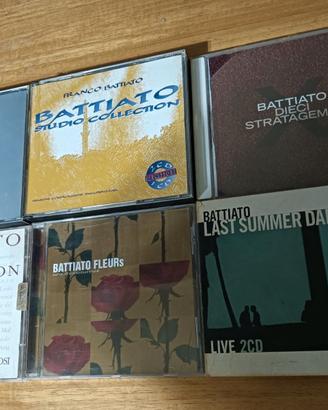 Lotto CD Franco Battiato - 6 titoli, 11 CD totali