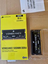Corsair Vengeance SODIMM 8GB DDR4 3200MHz CL22