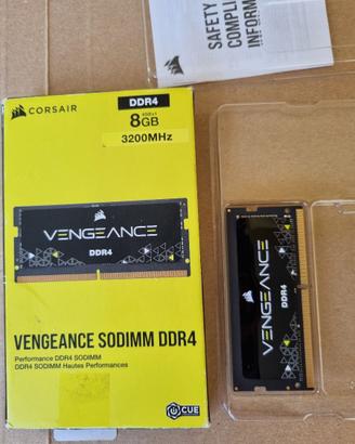 Corsair Vengeance SODIMM 8GB DDR4 3200MHz CL22