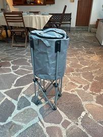 Borsa frigo con piedistallo da giardino, mare ecc