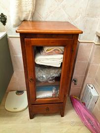 mobile bagno color noce medio