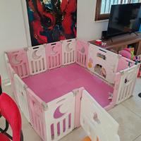 recinto giochi bimba con tatami