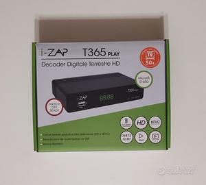 Decoder Digitale Terrestre I-ZAP T365play