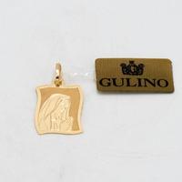 Ciondolo in oro giallo 18 kt la madonna D.18