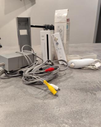 Nintendo wii con accessori e giochi