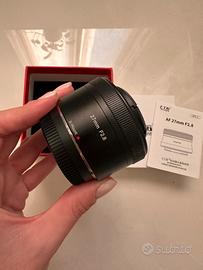 7Artisans 27mm f 2.8 obiettivo X-mount Fujifilm