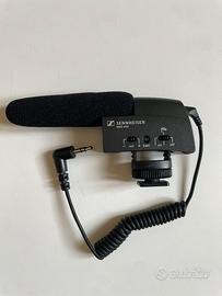 Sennheiser MKE 400 microfono shotgun direzionale