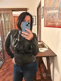 Giacca ecopelle leggera