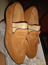 mocassini scamosciati 41 Fusaro Antonio