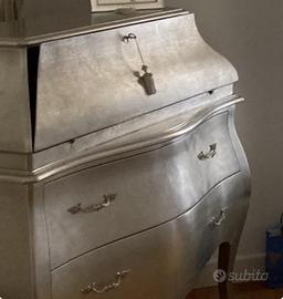 Comò Giusti Portos in foglia d’argebto