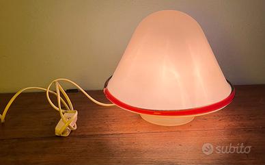 Lampada da tavolo vintage De Majo anni 70