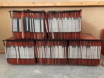 Supporti con cartelle sospese