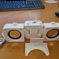 Sistema di altoparlanti stereo portatili compatto