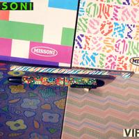 MISSONI VINTAGE 1980 Penna Matita Quaderni Notes