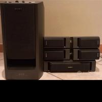 SUB WOOFER SONY SA-W305G, PIÙ CASSE  E SUB