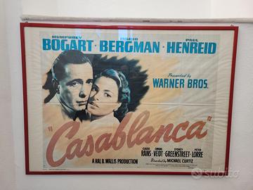 Manifesto originale Casablanca – 140 x 100 cm