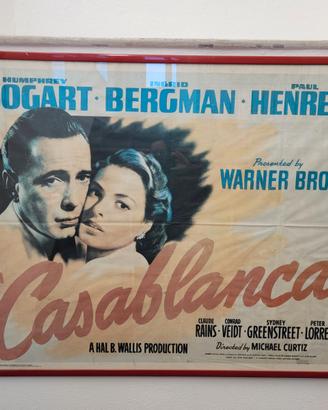 Manifesto originale Casablanca – 140 x 100 cm