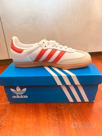 Adidas Samba OG bianco rosso 36 2/3 nuove