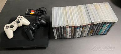 Sony Ps3+2 joystick+23 giochi originali