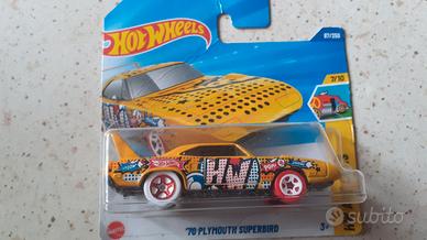 '70 Plymouth Superbird Giallo HW Art Cars 2026