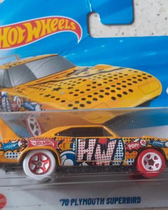 '70 Plymouth Superbird Giallo HW Art Cars 2026