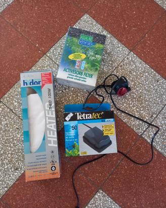 Attrezzatura per acquario