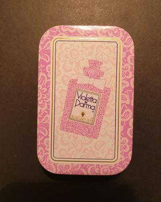 SCATOLINA IN LATTA VINTAGE PROFUMI ANNI 80