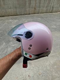 Casco Nolan rosa tg M