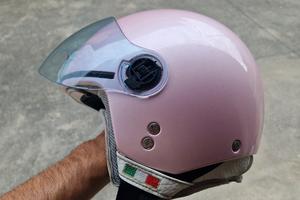 Casco Nolan rosa tg M