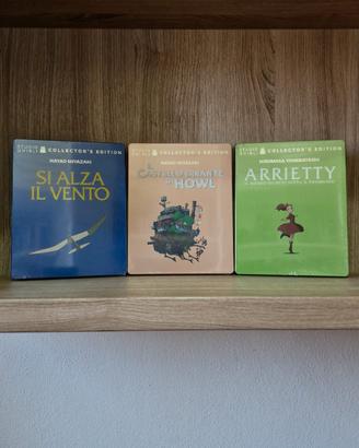 Studio Ghibli Steelbook 3 Film | Nuovi sigillati
