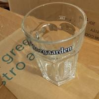 Bicchieri per la birra Hoegaarden 