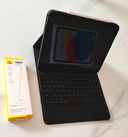 iPad A16 128GB, Pennino, Cover, Tastiera, Touchpad