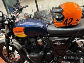 ROYAL ENFIELD INTERCEPTOR 650cc Barcelona Blue- NU