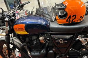 ROYAL ENFIELD INTERCEPTOR 650cc Barcelona Blue- NU