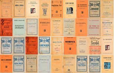 Opere Liriche - Libretti d'epoca