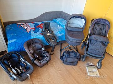 Trilogy Inglesina Blue Jeans + Isofix + Seggiolino