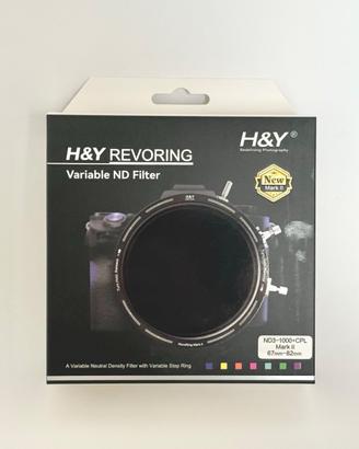 Filtro VND ND3-1000 + CPL H&Y RevoRing MKII 3 in 1
