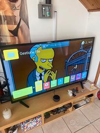 SMART TV GRAETZ 55" POLLICI NERA