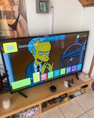 SMART TV GRAETZ 55" POLLICI NERA