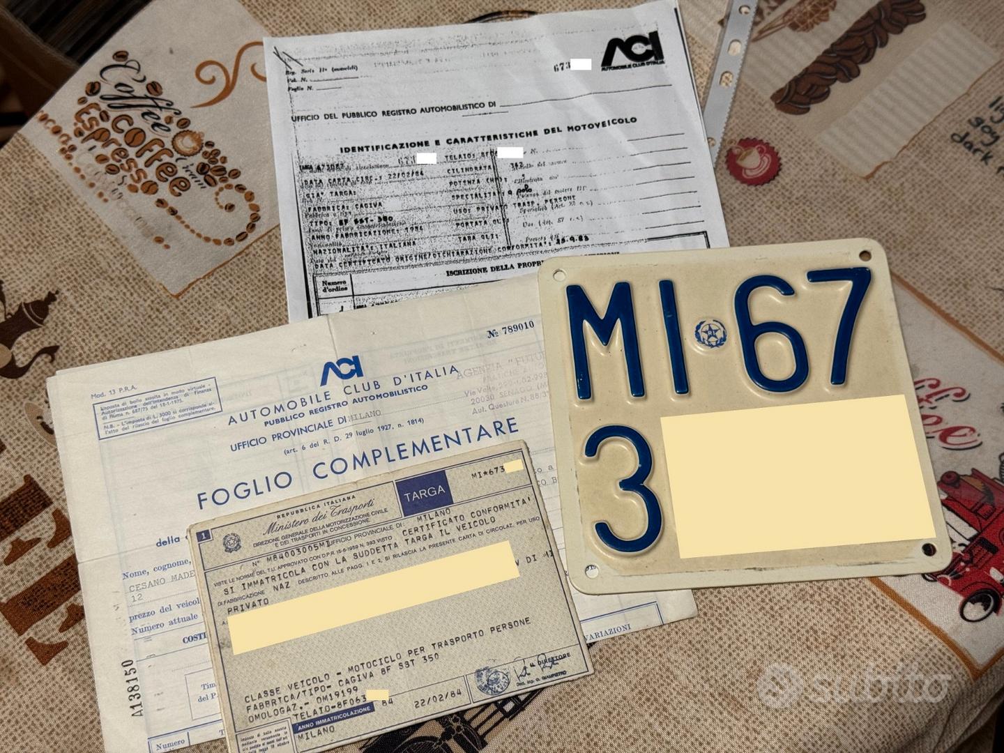 Cagiva (8F) SST 350 1984 Moto e Scooter In vendita a Modena