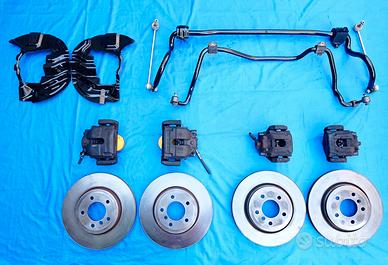 Impianto freni BMW M3 E46 posteriore + barra