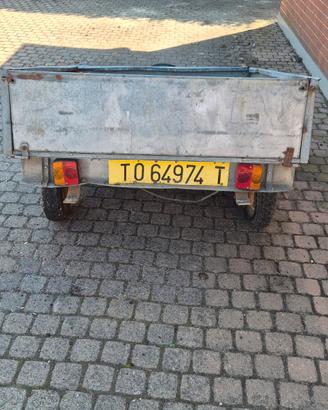 Carrello Rimorchio Monoasse