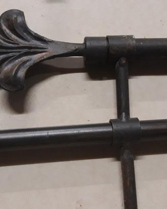 Bastone tende doppio metallo