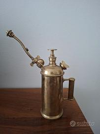 Antico irroratore/polverizzatore manuale in ottone