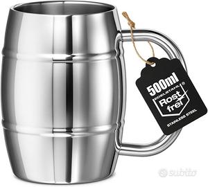 TAZZA XL INOX, TERMICA, DA 500ML