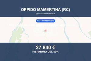 Immobile in asta di 138 m² a Oppido Mamertina