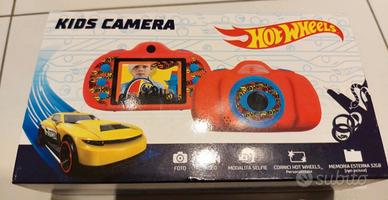 Fotocamera Hot Wheels blu nuova