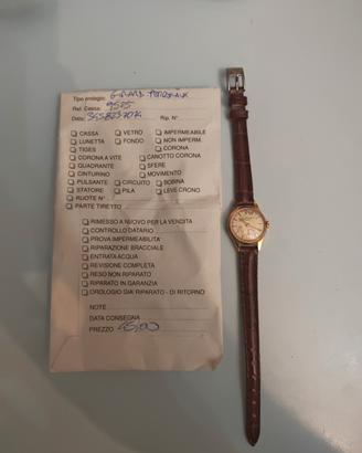 Girard Perregaux placato oro revisionato 