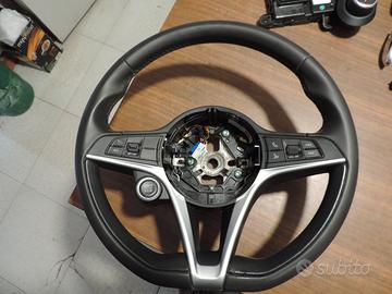 Volante sterzo in pelle alfa romeo giulia stelvio