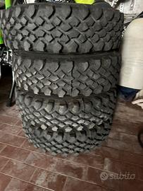 Cerchi e gomme tassellate panda 4x4 141
